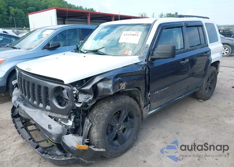 2016 Jeep Patriot Sport из США, поврежденный, VIN 1C4NJRBB3GD522596